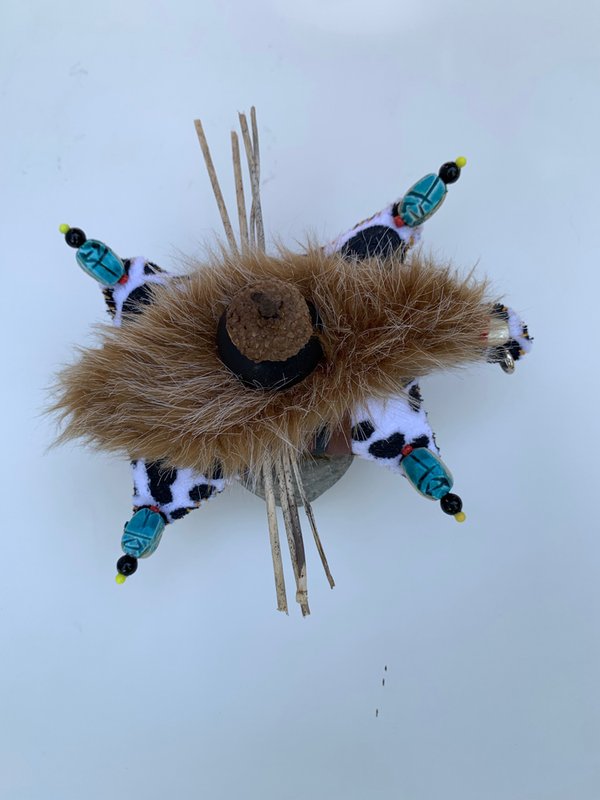 Spirit Animal with Acorn Fabric