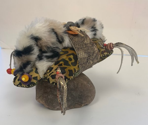 Spirit Animal with Hag Stone Fabric